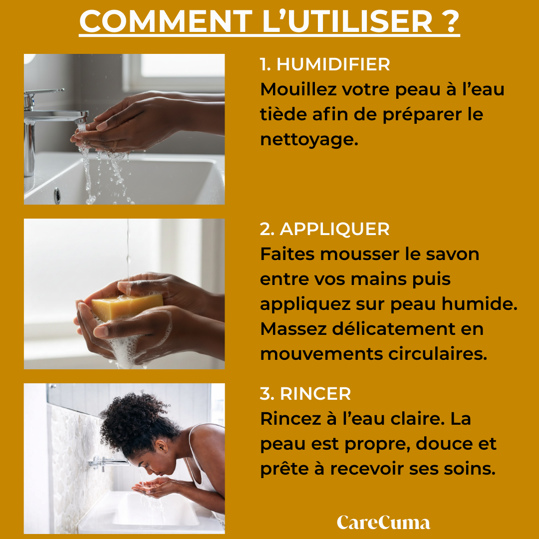 CareCuma - Le savon qui révèle l’éclat